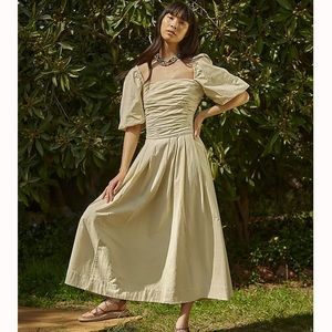 Free People Ain’t She a Beaut Midi Dress